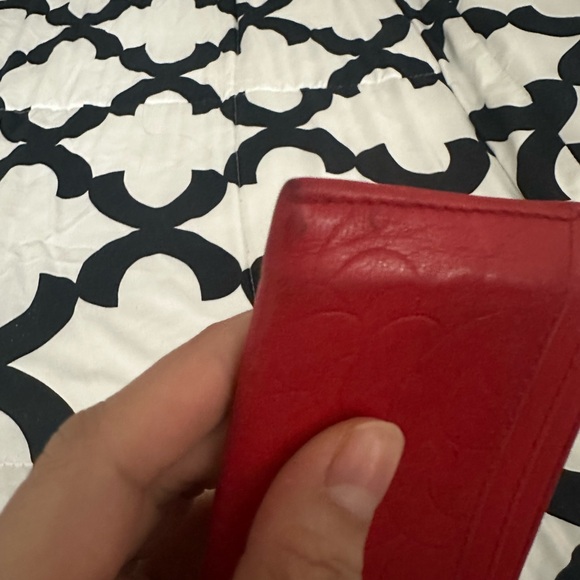 Chanel Red Card Holder - Picture 4 of 5